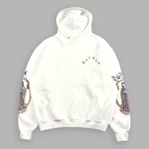 Holy Vow Pierce Hoodie in Cream