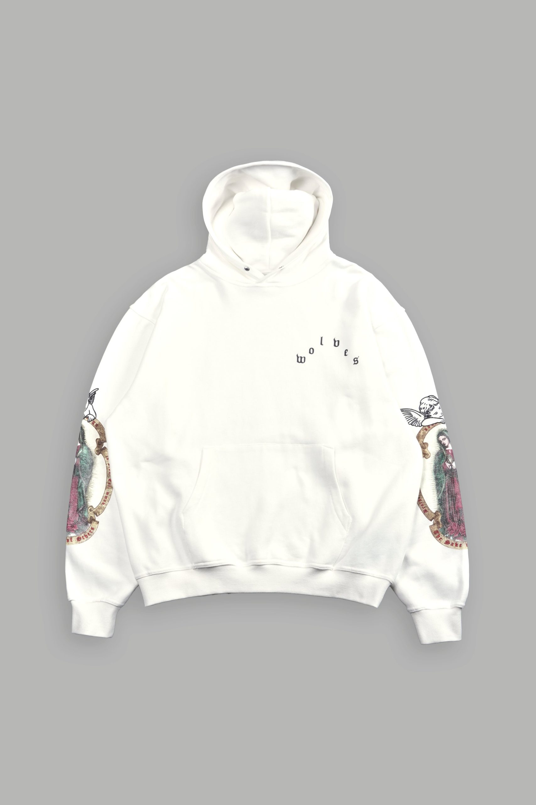 Holy Vow Pierce Hoodie in Cream