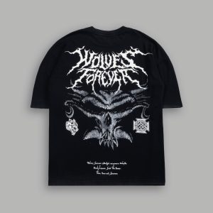 Feed the Beast Premium Oversized Tee in Black