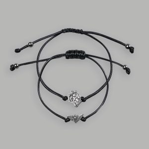 Darc Sport Icons Darc Bracelet Set in Silver/Black