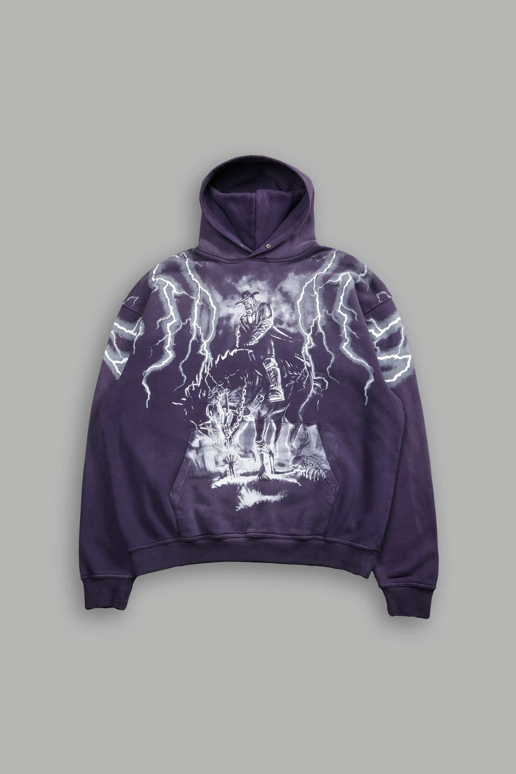 The Last Ride Pierce Hoodie in Phantom Purple Sun Fade