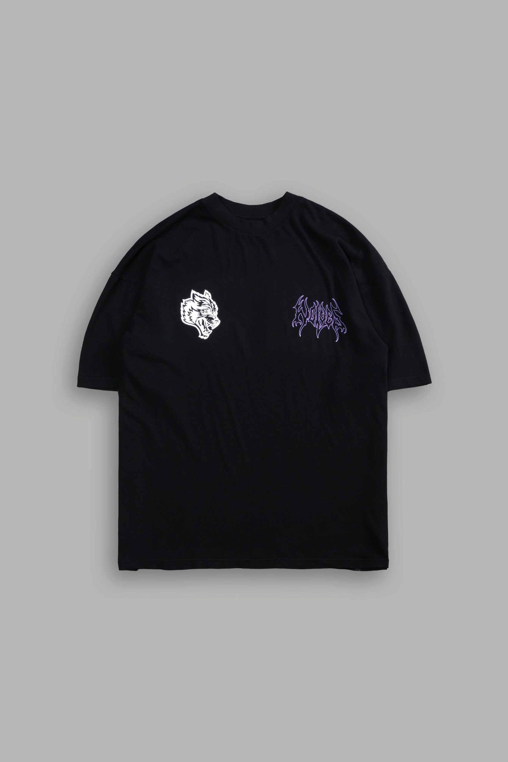 Risen Premium Oversized Tee in Black - Image 3
