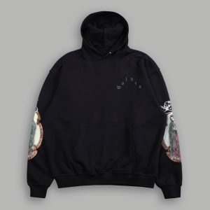 Holy Vow Pierce Hoodie in Black