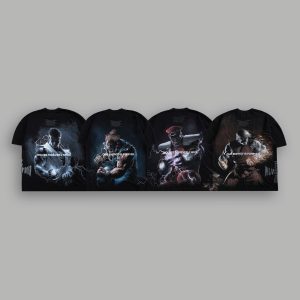 Street Fighter Side-By-Side Tee Box Set in Black