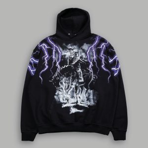 The Last Ride Pierce Hoodie in Black