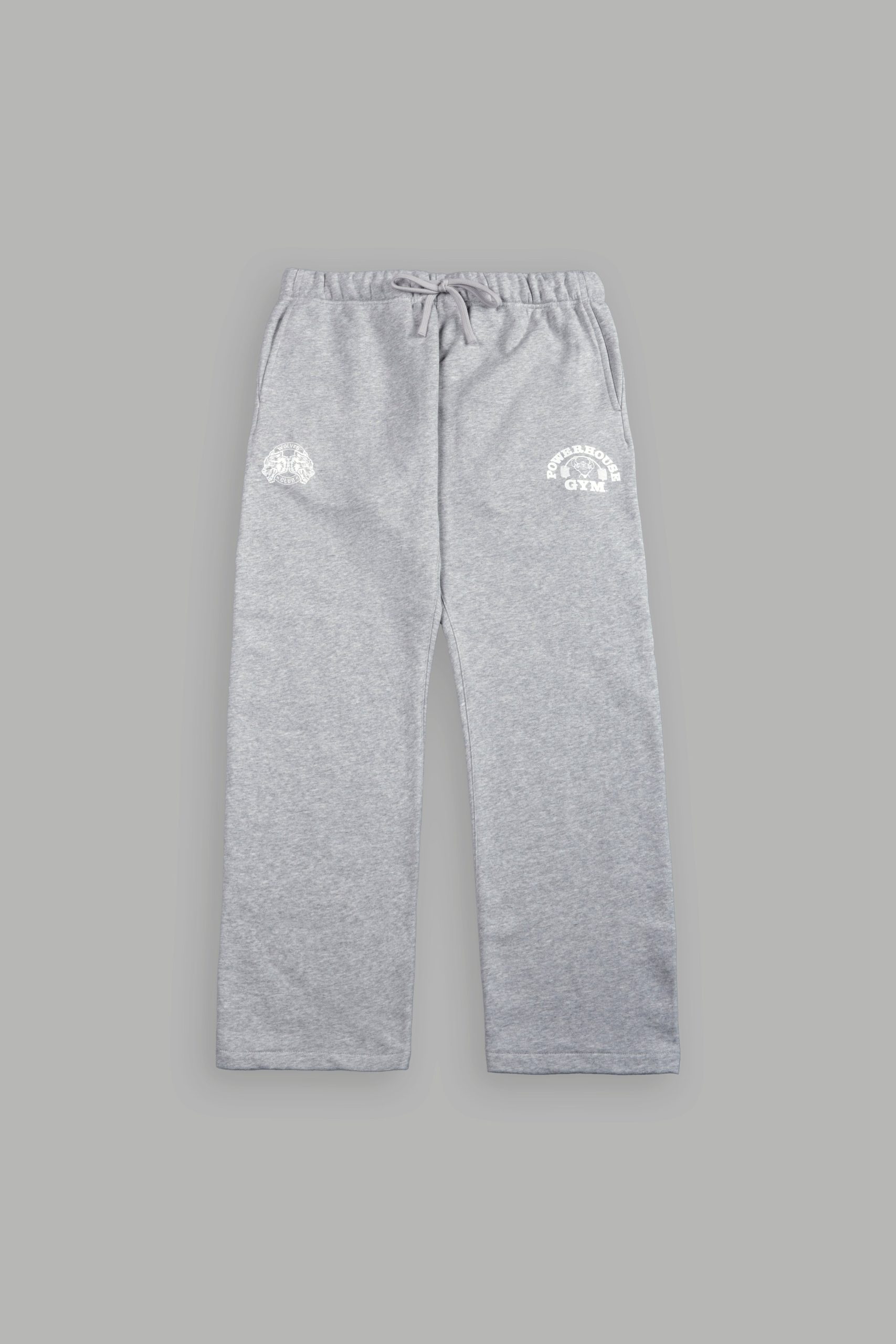 Powerhouse X Wolves Bigelow Sweat Pants in Light Athletic Gray
