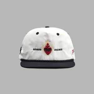 Doomed Love Paradise Hat in Cream/Black