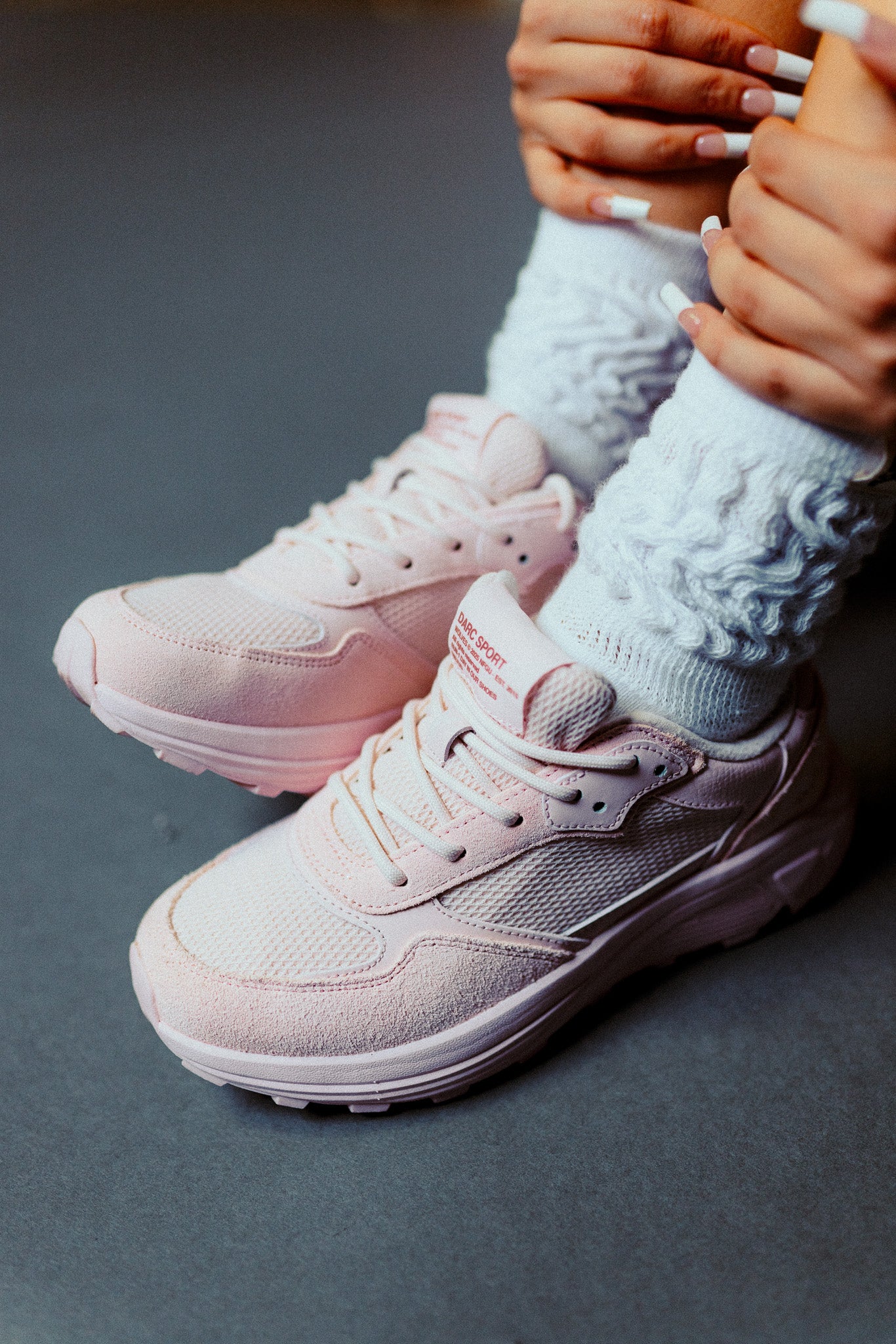 Run-1 Shoes in Cloud Pink - Image 3