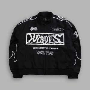 Ride The Fire V2 Gordon Racing Jacket in Black