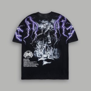 The Last Ride Premium Oversized Tee in Black