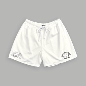 NFGU Powerhouse Mesh Shorts in Cream