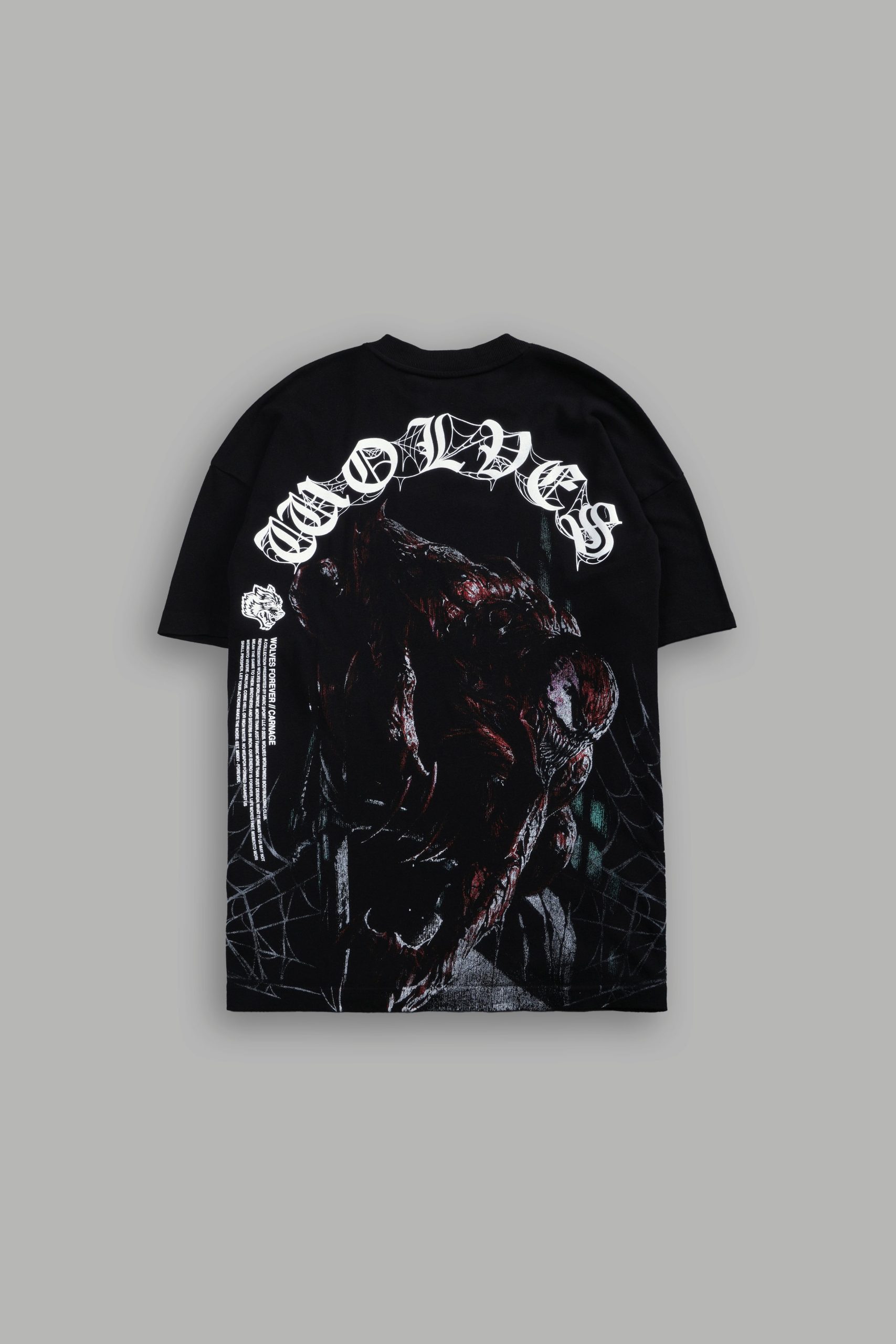 Carnage Forever Premium Oversized Tee in Black