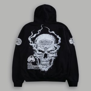 Stone Cold Riddick Pierce Hoodie in Black