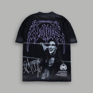 Brutality NFGU Unisex Premium Oversized Tee in Black Drift Wash