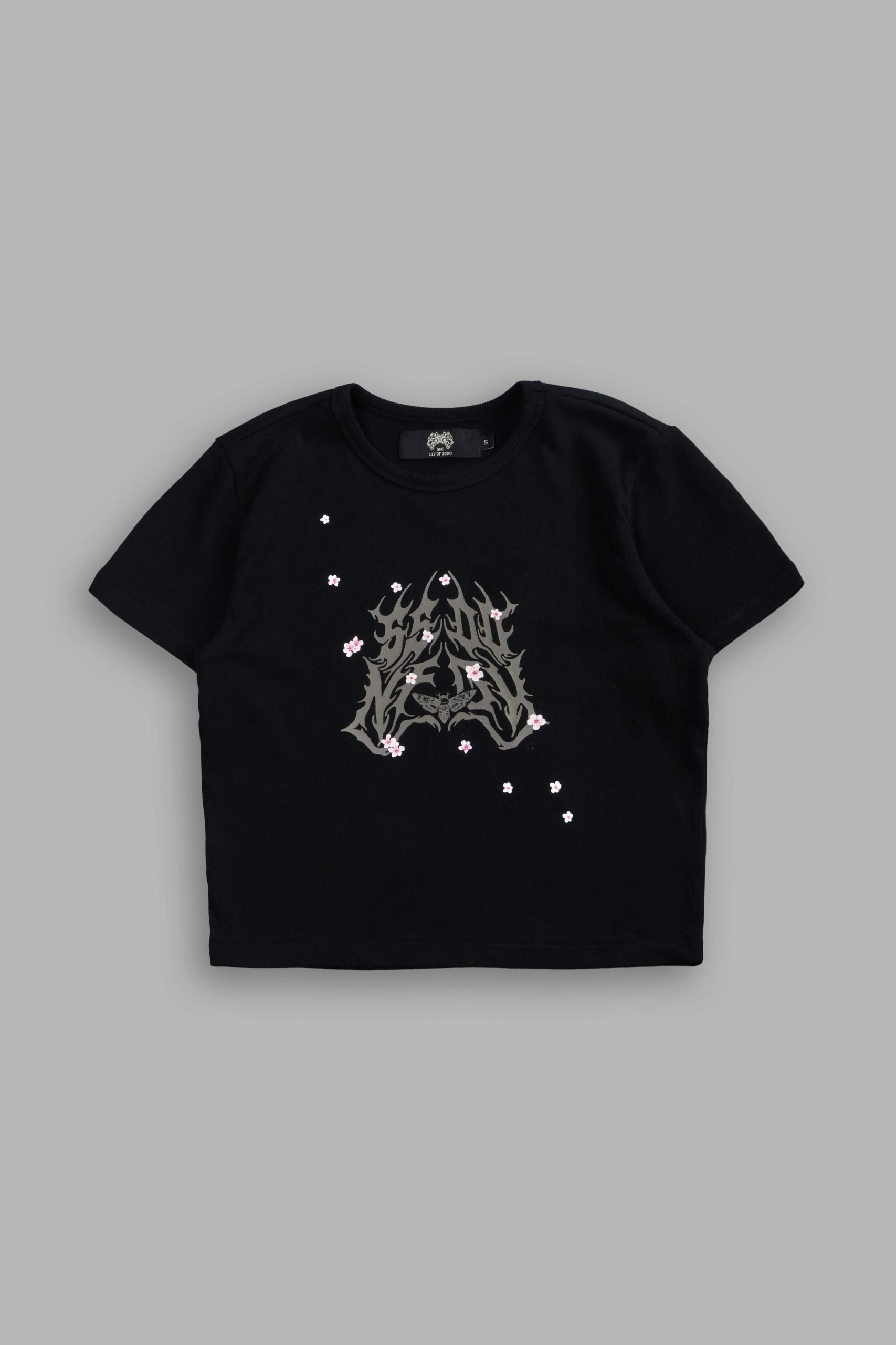 SSDDNFGU Metal Timeless Tee in Black - Image 7