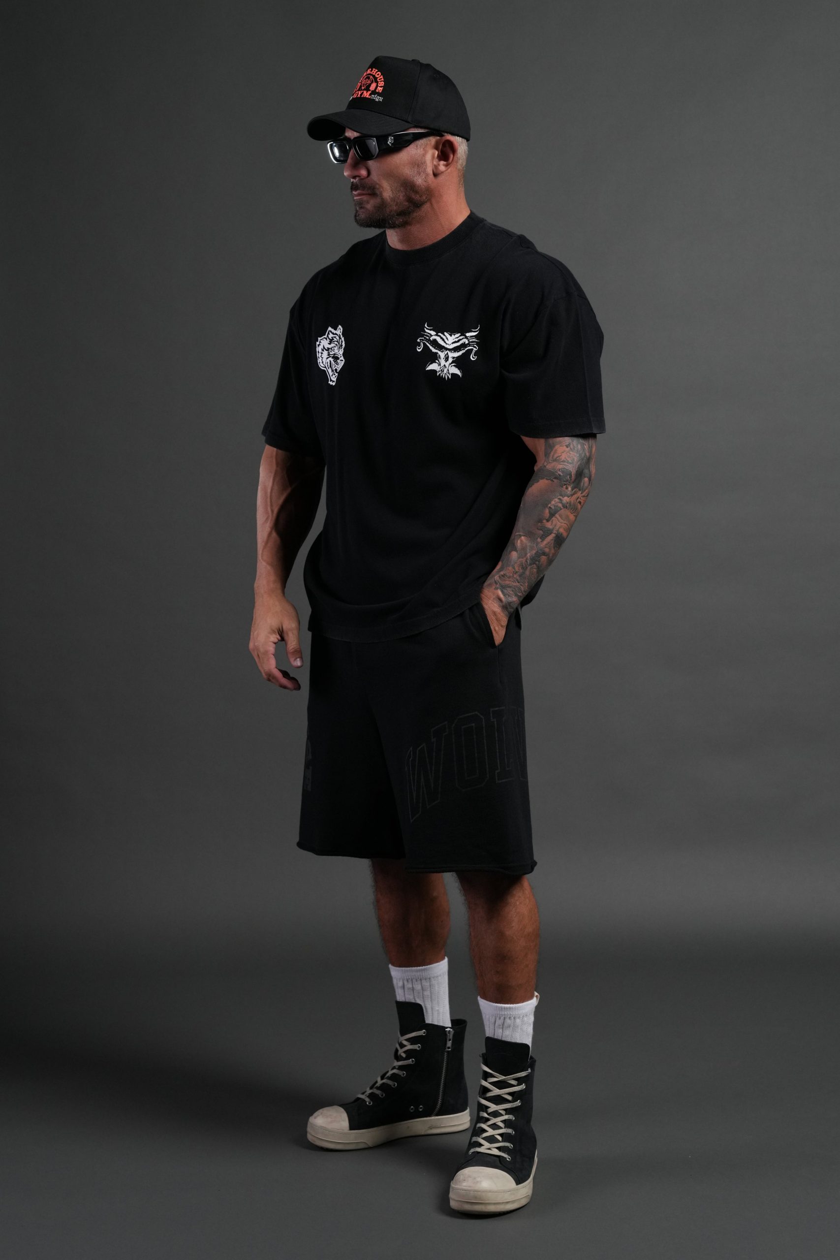 Feed the Beast Premium Oversized Tee in Black - Image 5