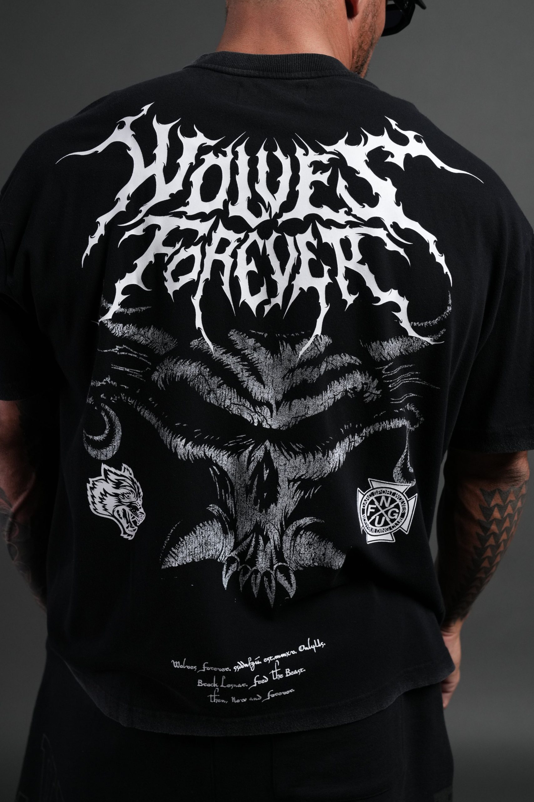 Feed the Beast Premium Oversized Tee in Black - Image 8