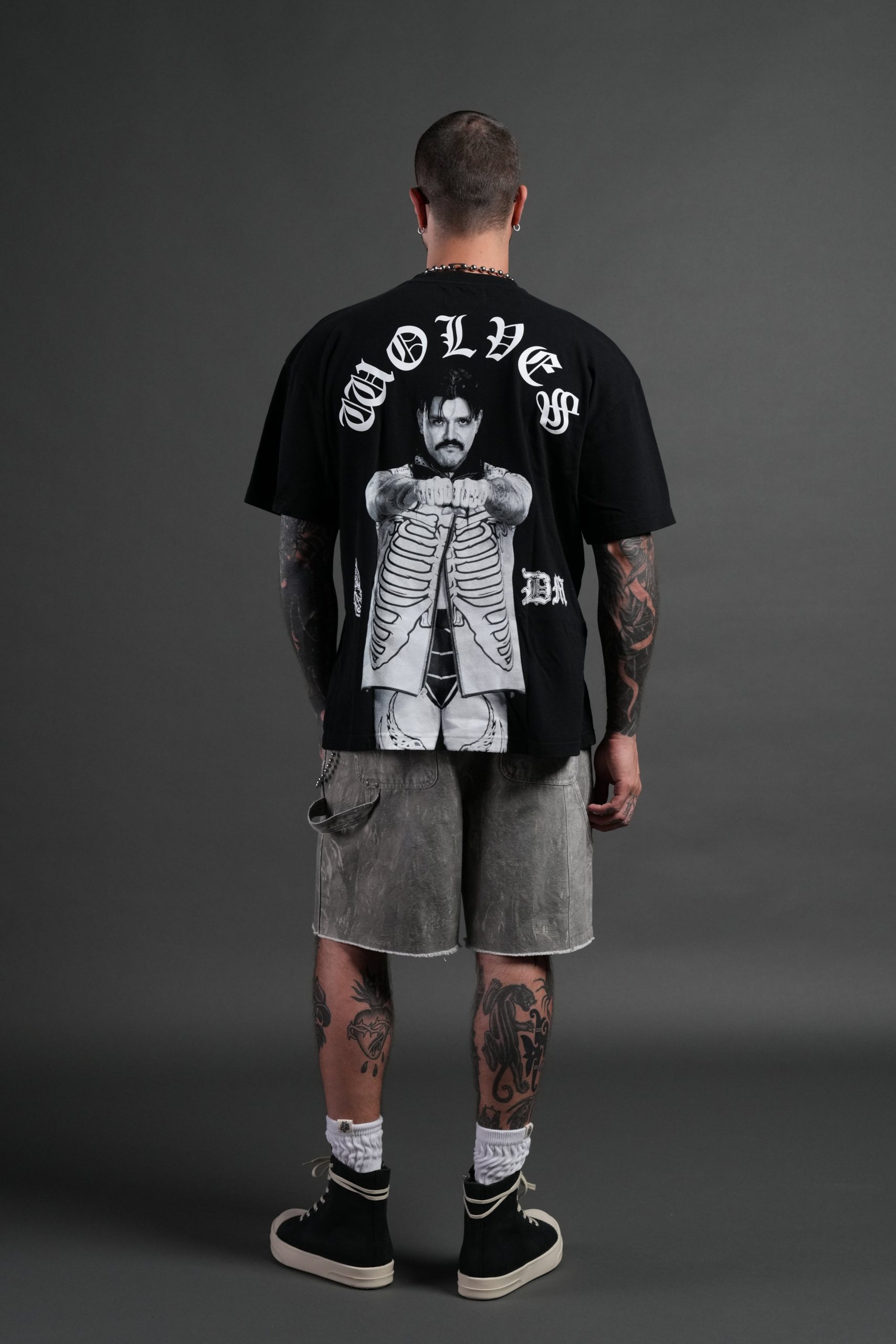 Darc Dom Premium Oversized Tee in Black - Image 6