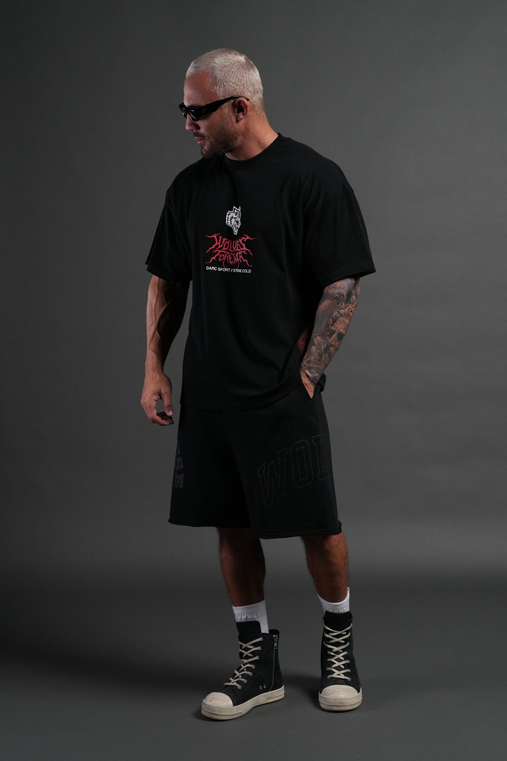 Stone Cold Law Premium Oversized Tee in Black - Image 5