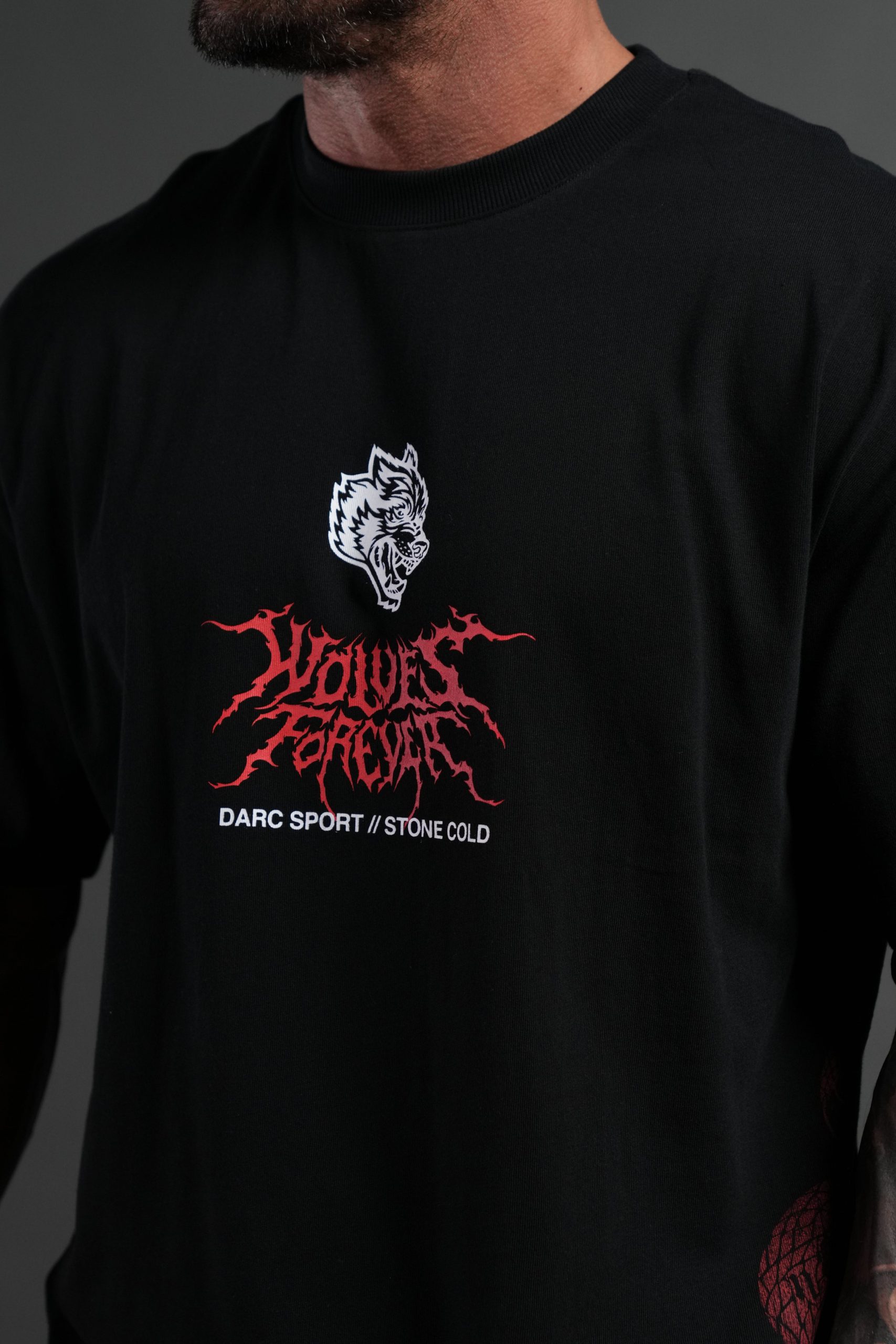 Stone Cold Law Premium Oversized Tee in Black - Image 7