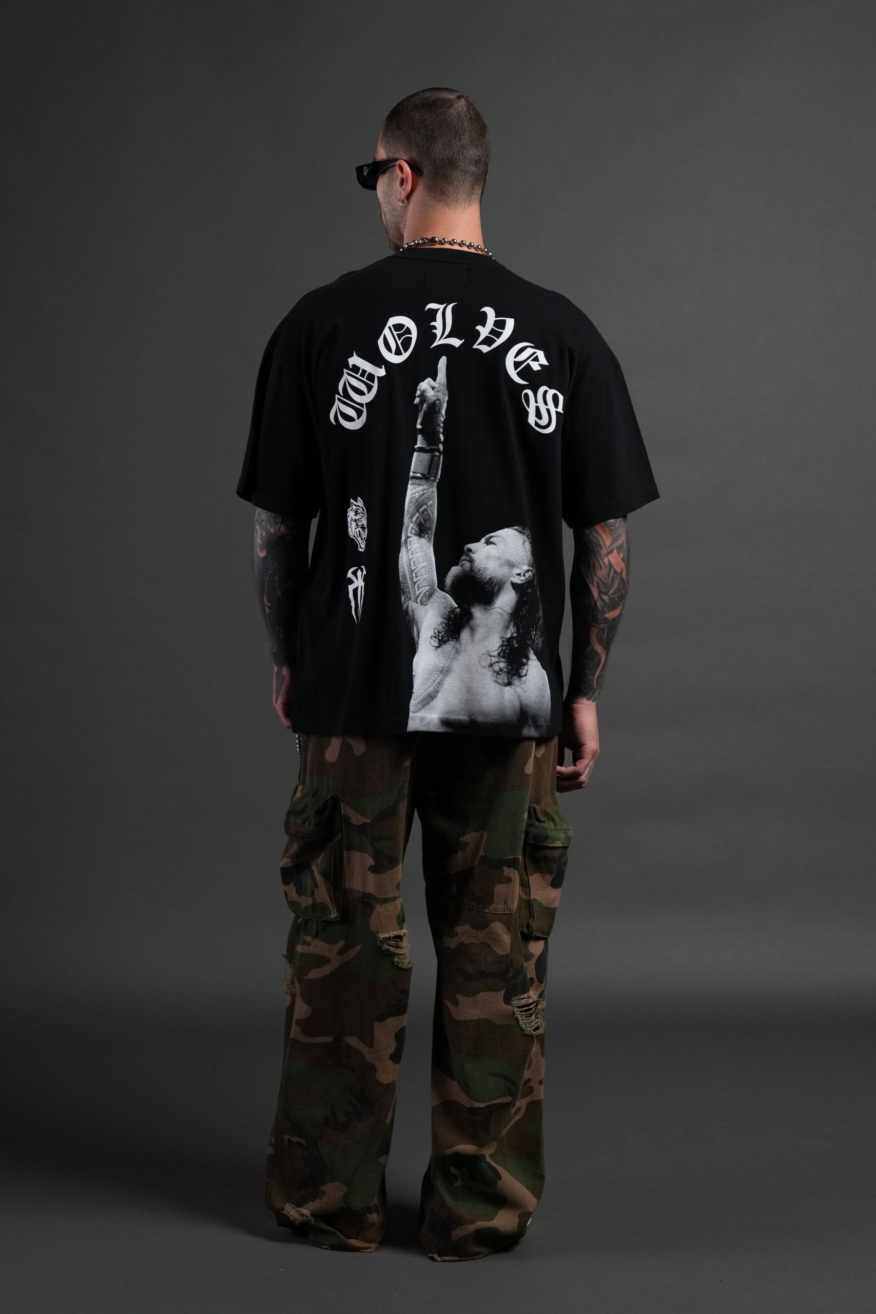 Darc Reigns Premium Oversized Tee in Black - Image 6