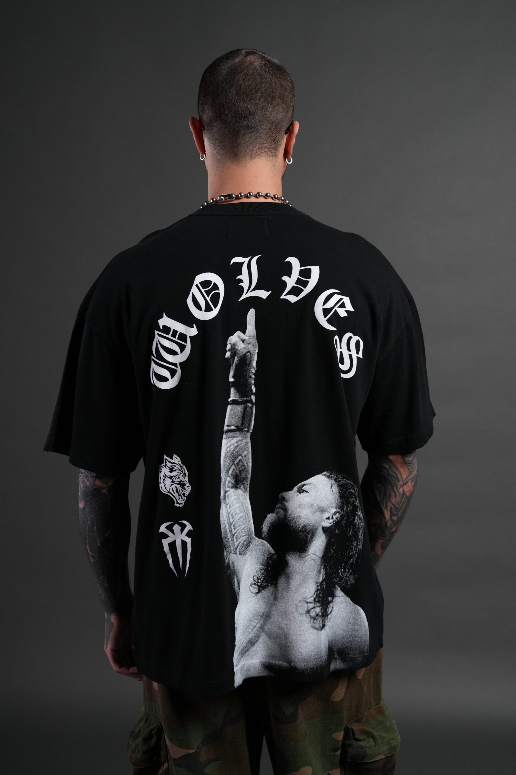 Darc Reigns Premium Oversized Tee in Black - Image 4