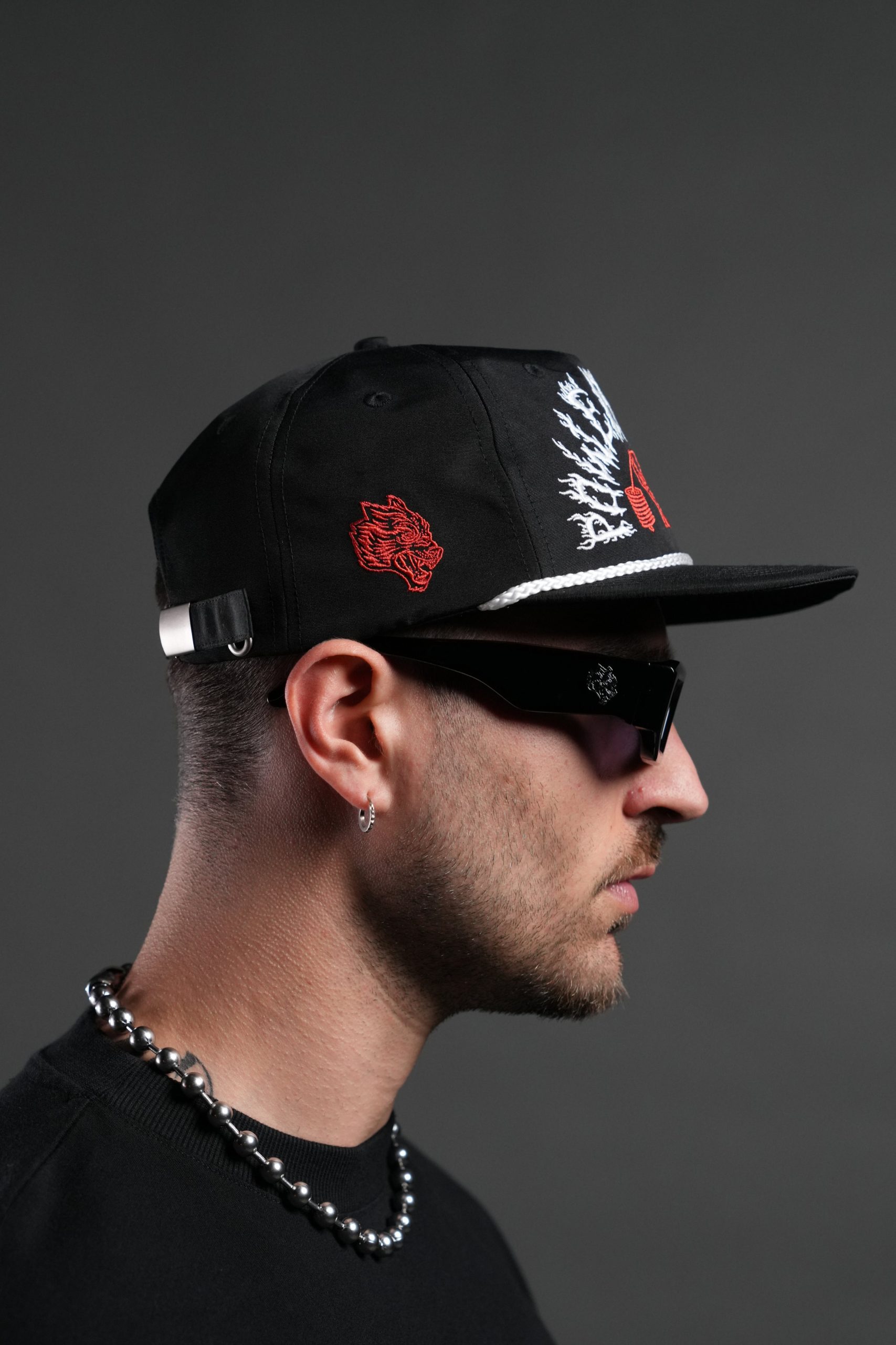 Powerhouse Paradise Hat in Black - Image 5