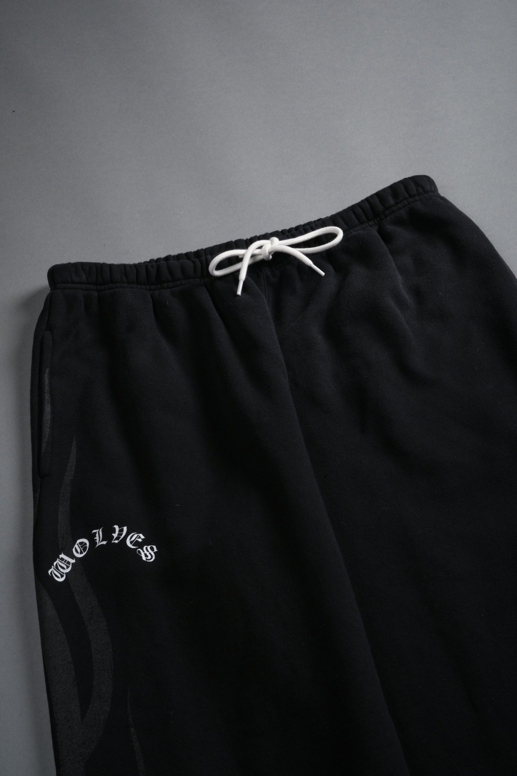 Powerhouse of the Cherub Unisex Lightweight Lounger Sweat Pants in Black Drift Wash - Image 12