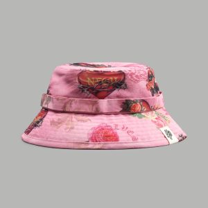 Wolf Patch V2 Boonie Bucket Hat in Corazon de Devocion