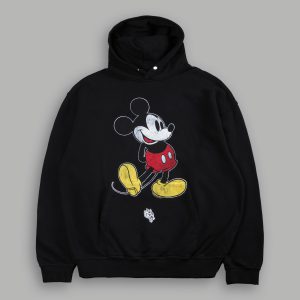 Mickey Mouse Pierce Hoodie in Black