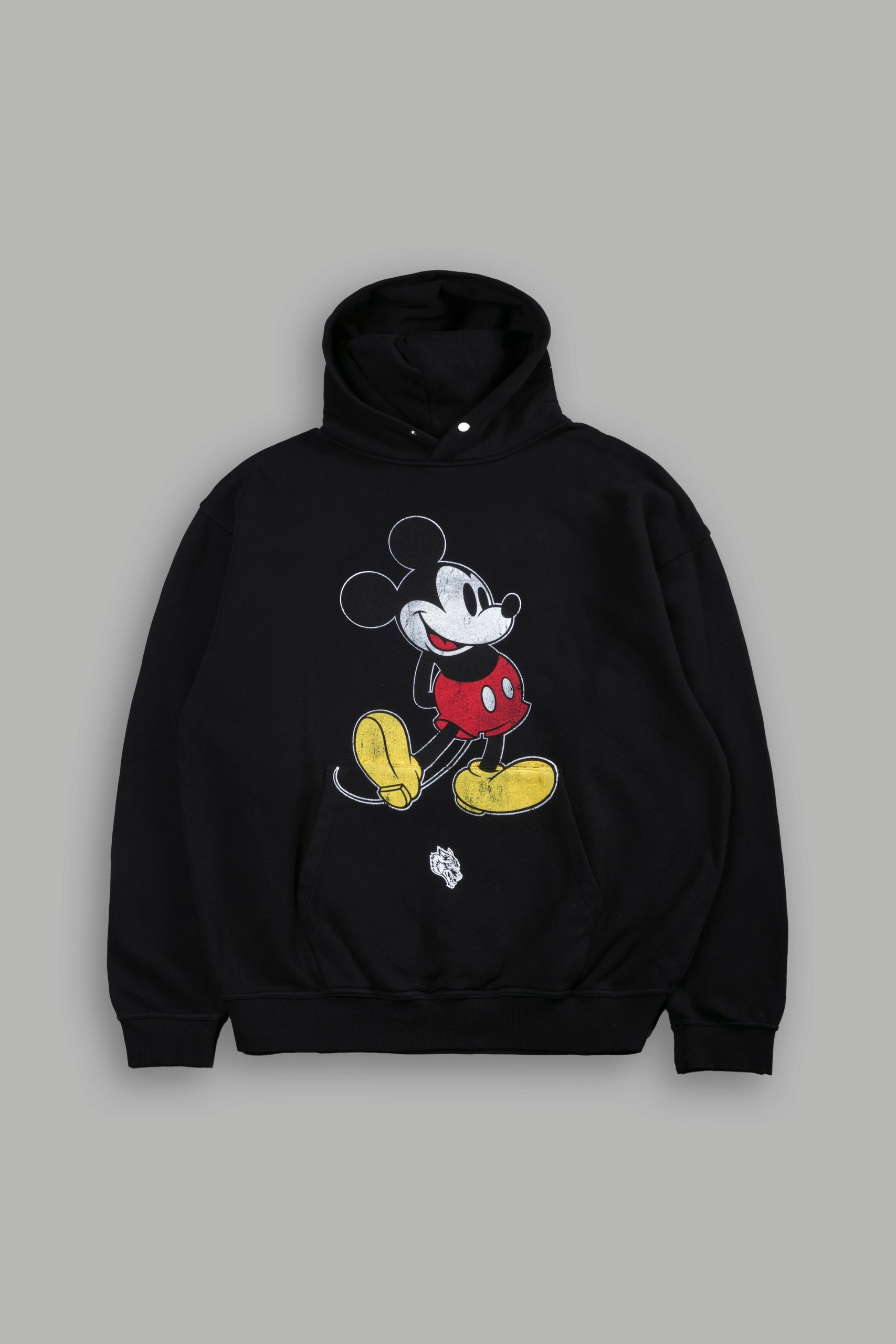 Mickey Mouse Pierce Hoodie in Black