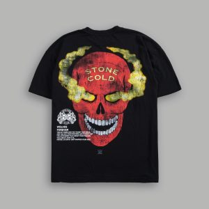 Stone Cold Premium Oversized Tee in Black
