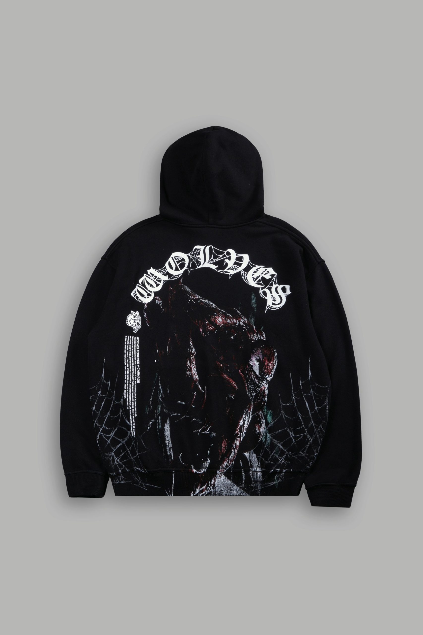 Carnage Forever Pierce Hoodie in Black