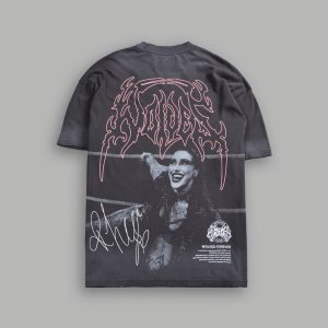 Brutality NFGU Unisex Premium Oversized Tee in Wolf Gray Drift Wash