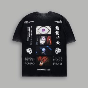 Always Watching Premium Oversized Tee in Black