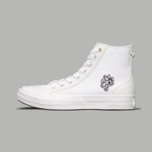 Wolves Forever Sueded Walk 1-DIOS High Top Shoe in White