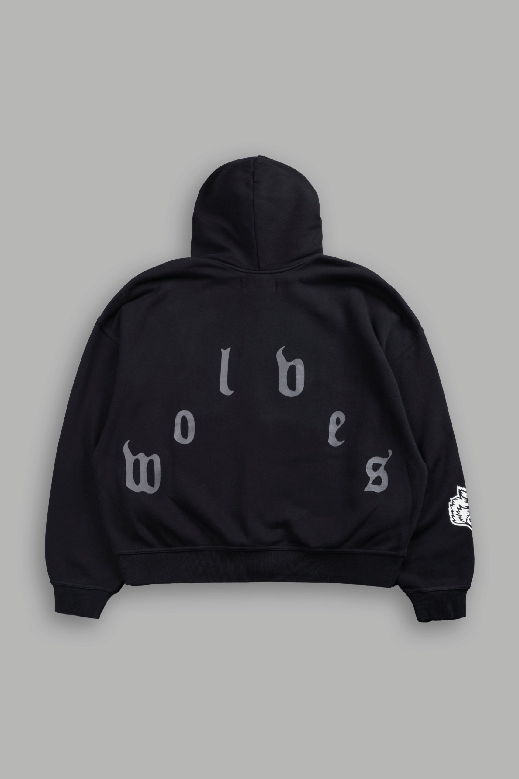 Heart of Thorns Vex Double Zip Hoodie in Black - Image 3