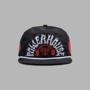 Powerhouse Paradise Hat in Black