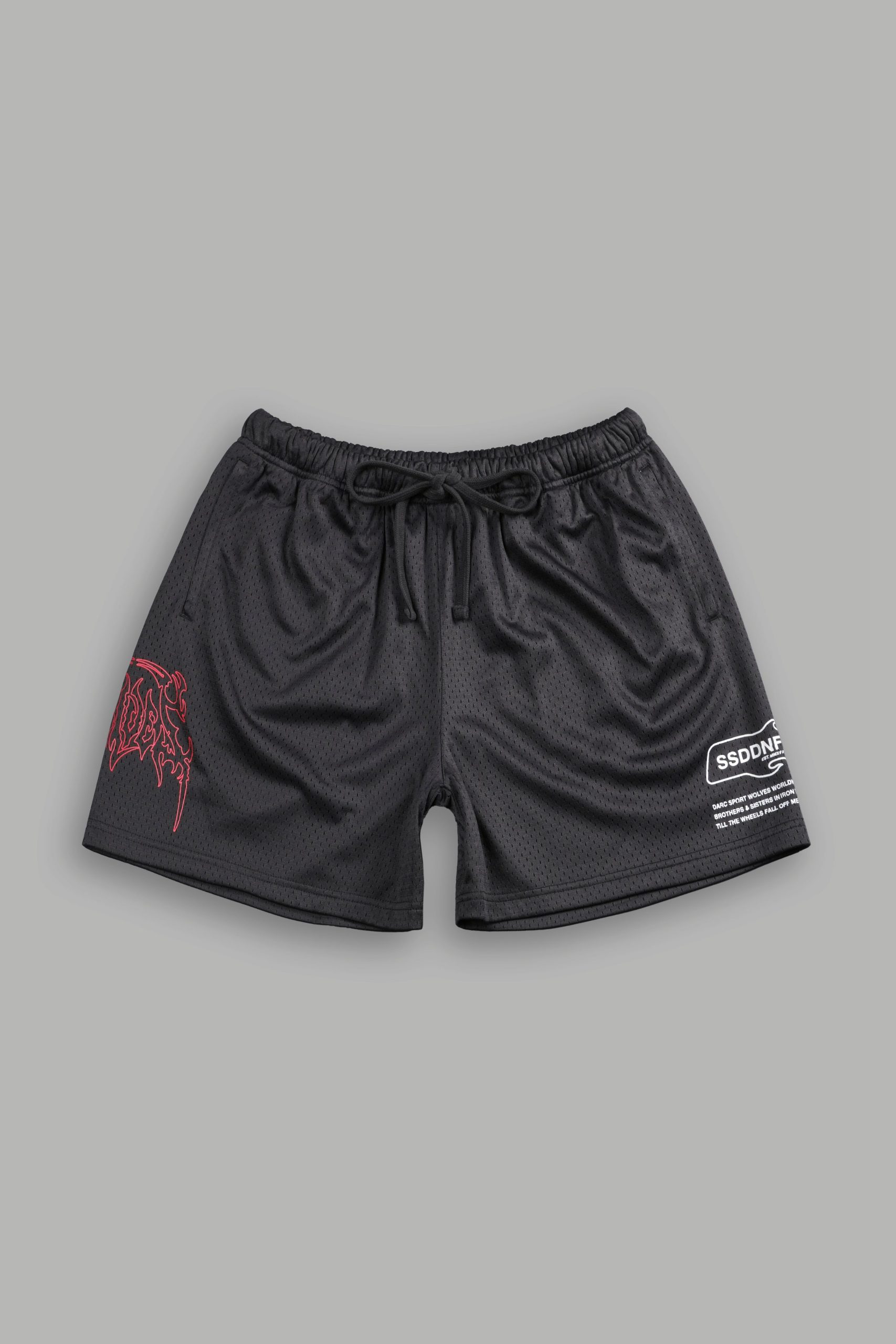 Shadow Hesh Mesh Shorts in Wolf Gray