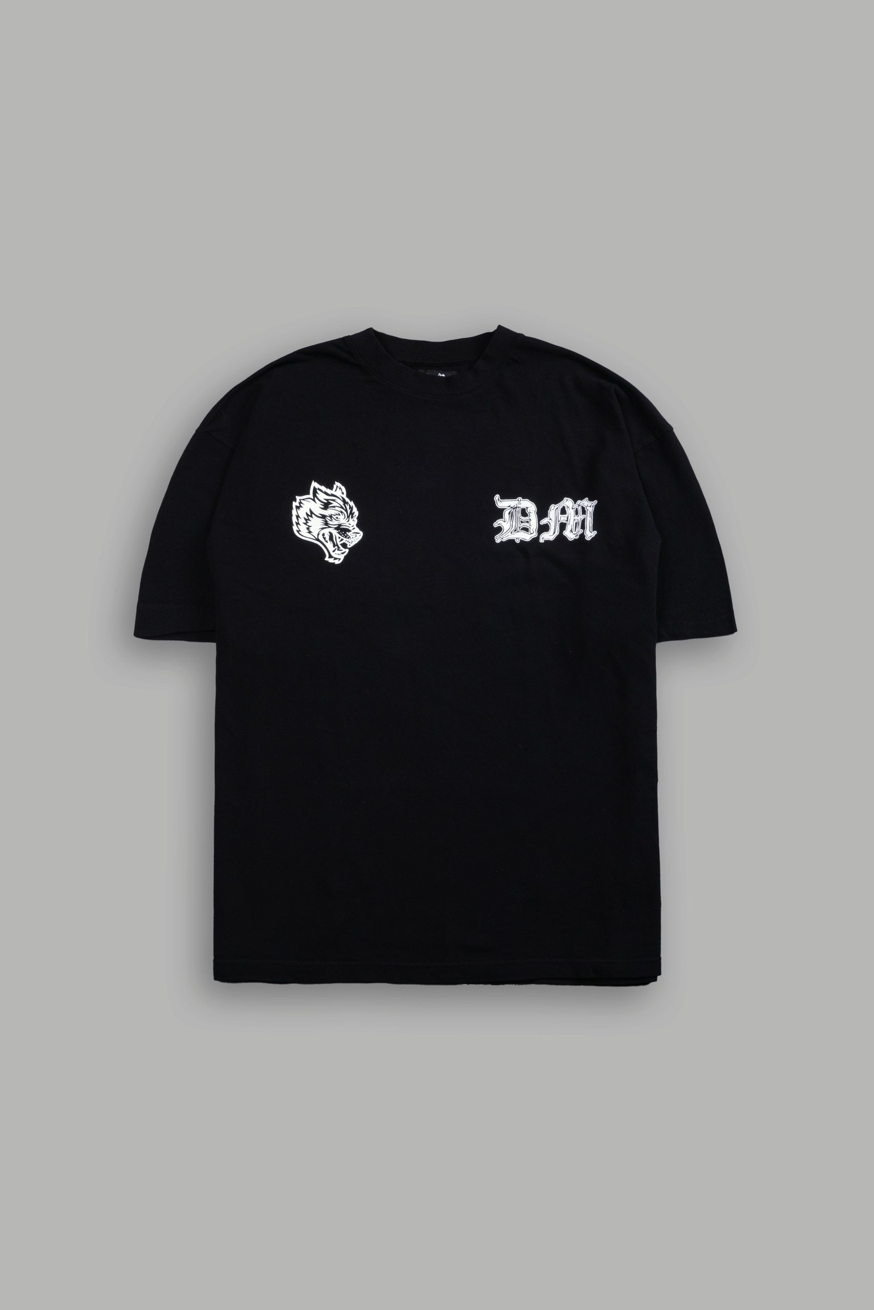 Darc Dom Premium Oversized Tee in Black - Image 3