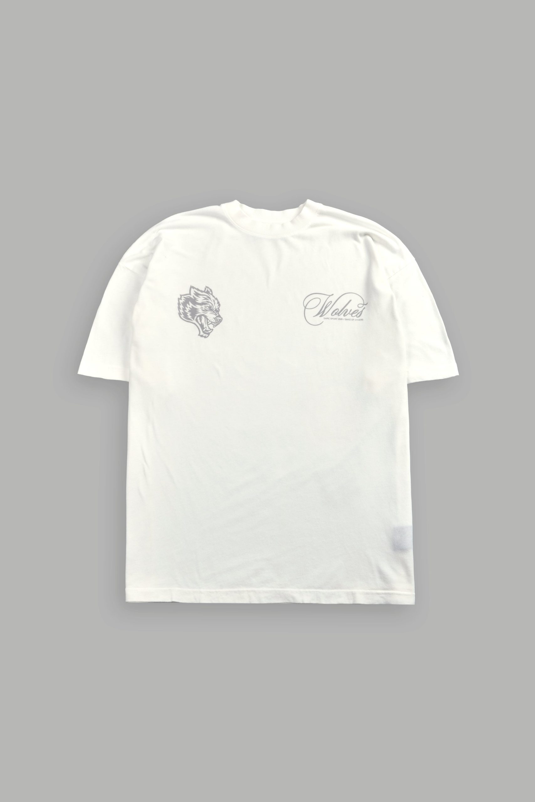 Nocturne Bloom Premium Oversized Tee in Cream - Image 3