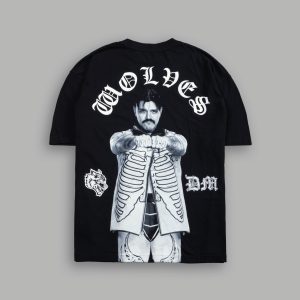 Darc Dom Premium Oversized Tee in Black