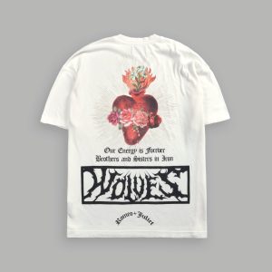 Heart Oath Premium Oversized Tee in Cream