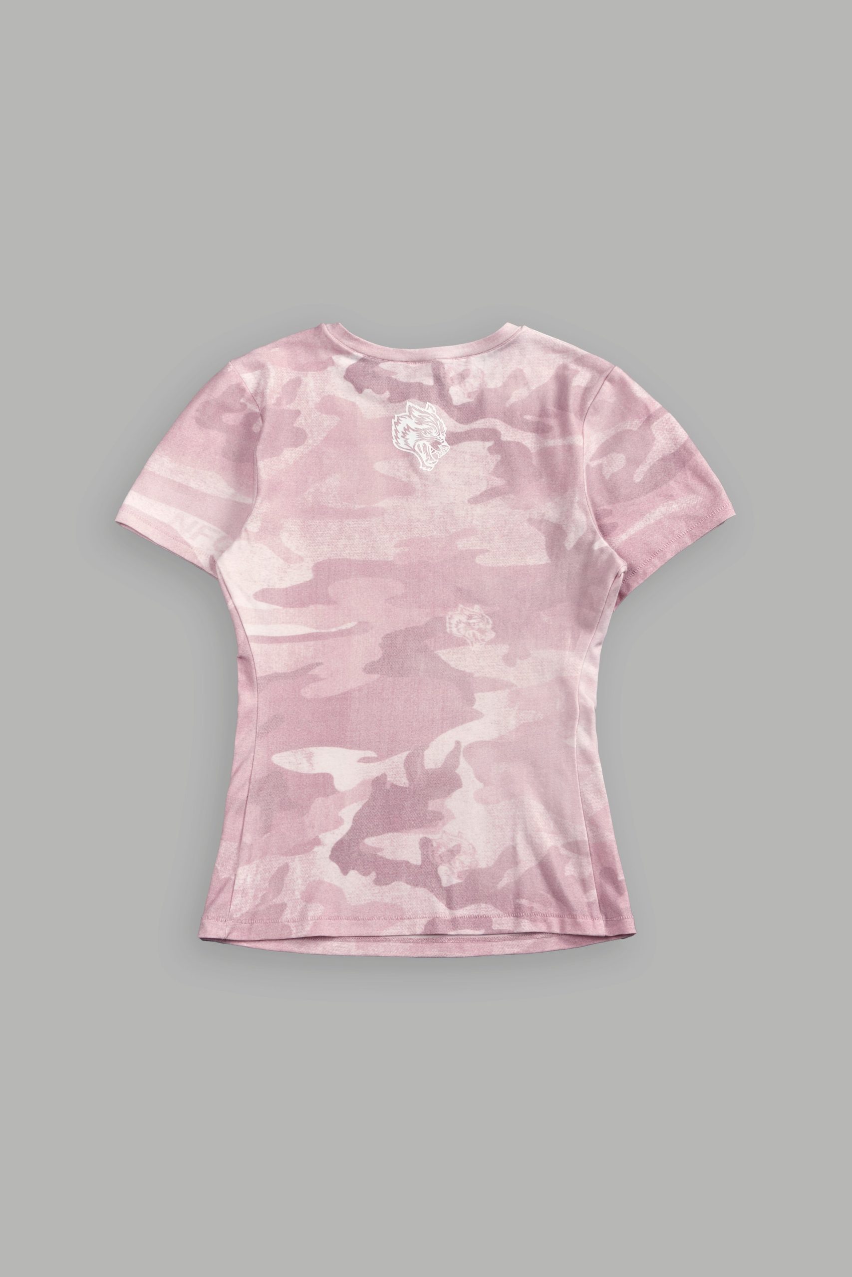 Cherub NFGU Eden S/S Tee in Blush Vintage Woodland Camo - Image 2
