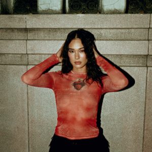 Darc Devotion Shea Mesh L/S Top in La Vino