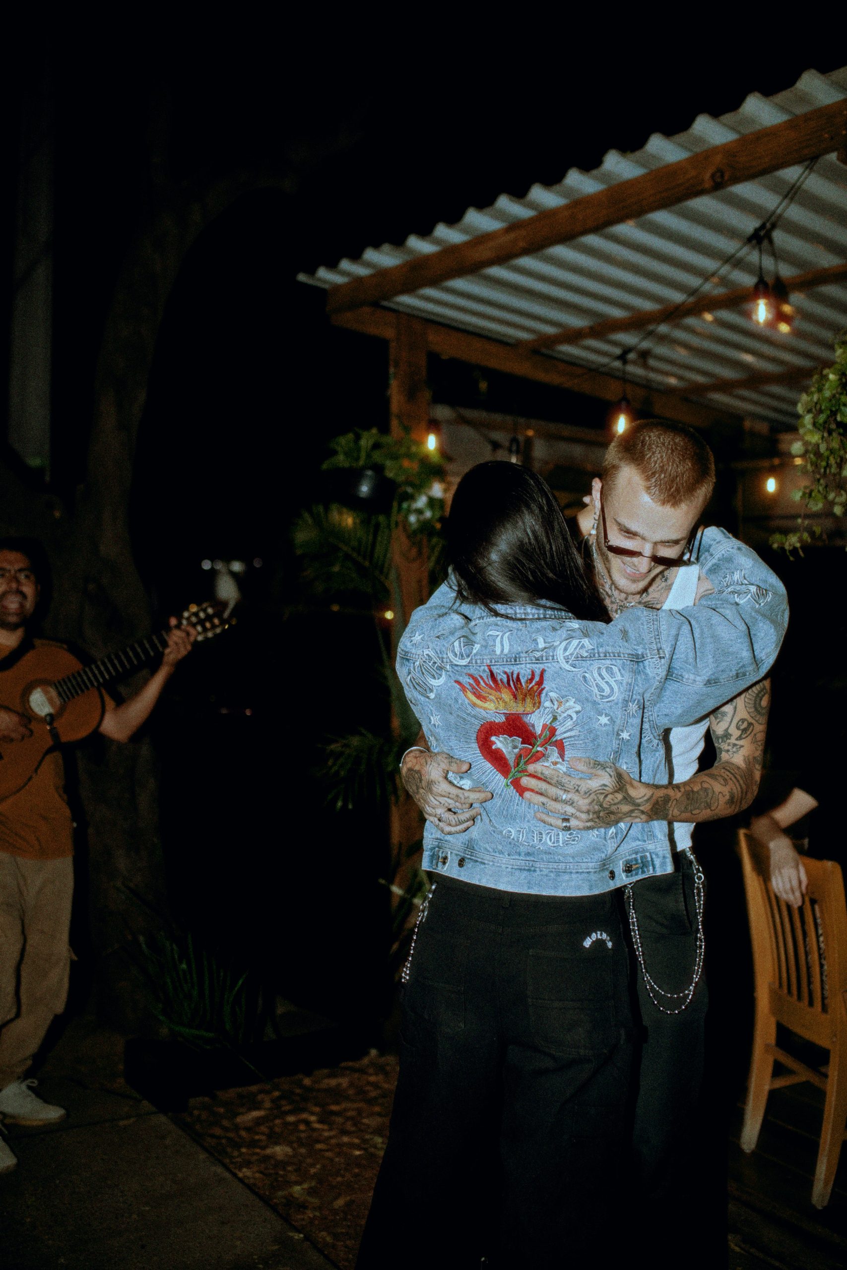 Tales We Tell She American Denim Jacket in Light Wash - Image 10