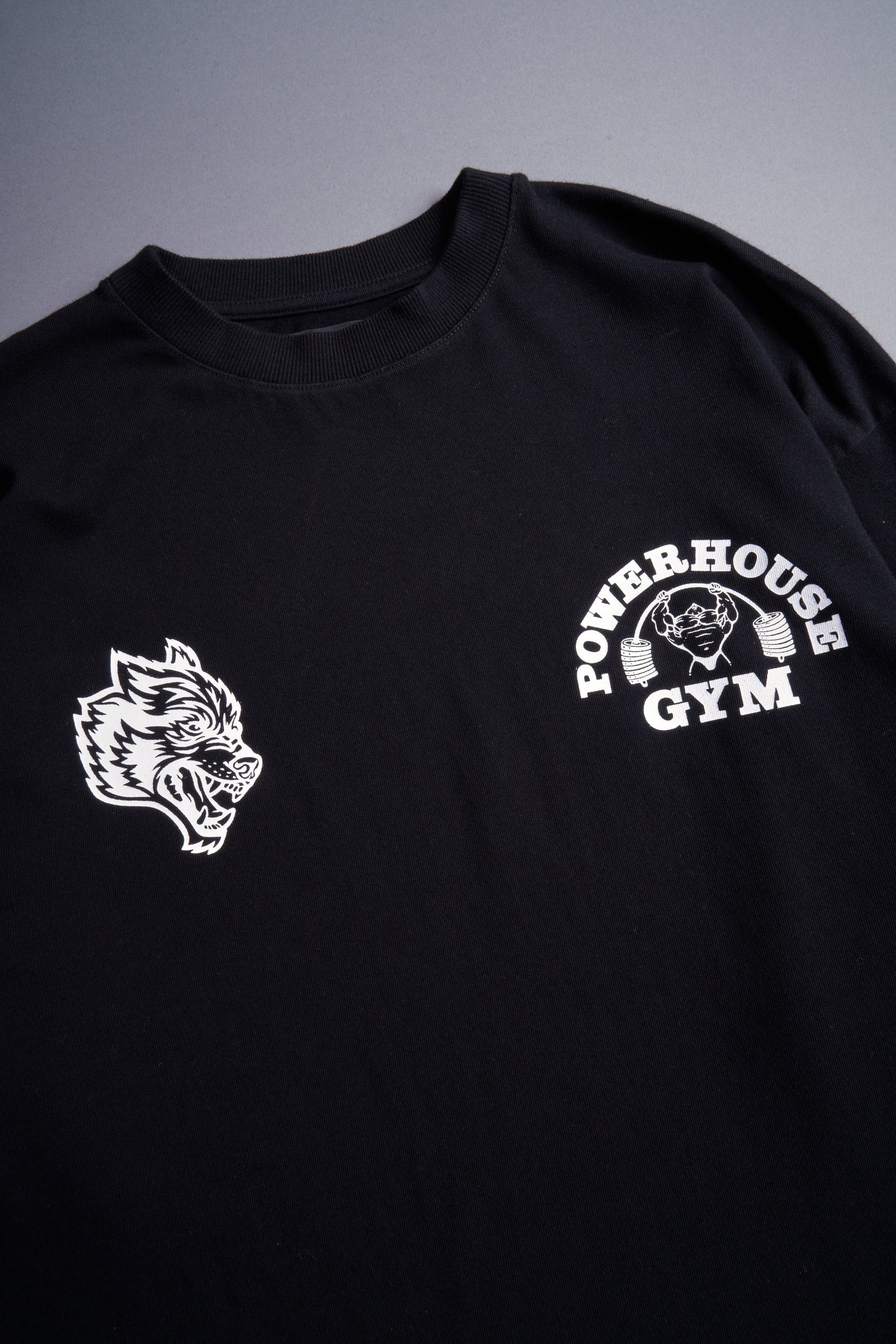 NFGU Powerhouse Premium Oversized Tee in Black - Image 8