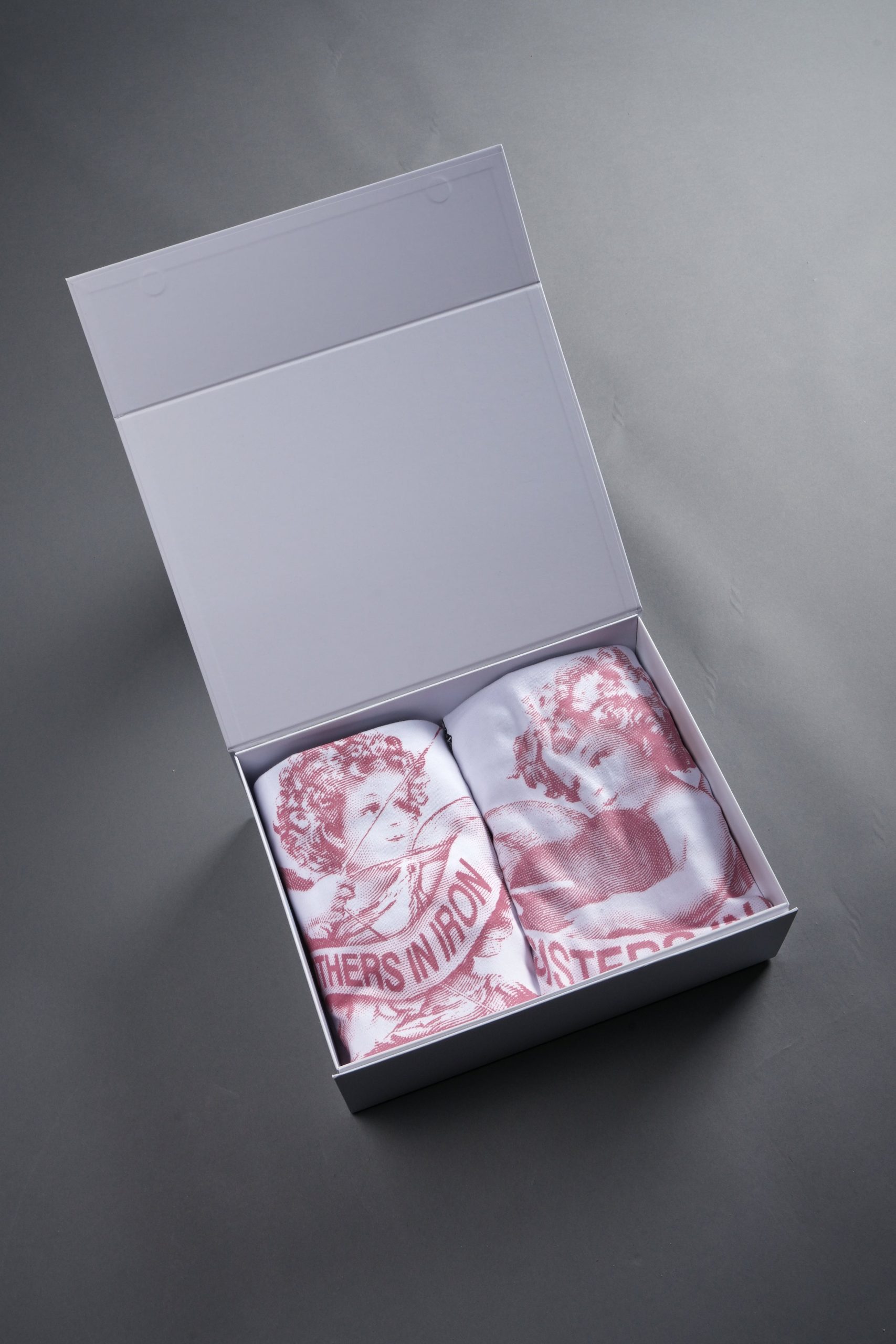 Valentine's Day Side-By-Side Tee Box Set in White - Image 4