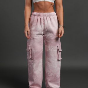 Dual Cherub NFGU Big Cozy Sweats in Blush Vintage Woodland Camo