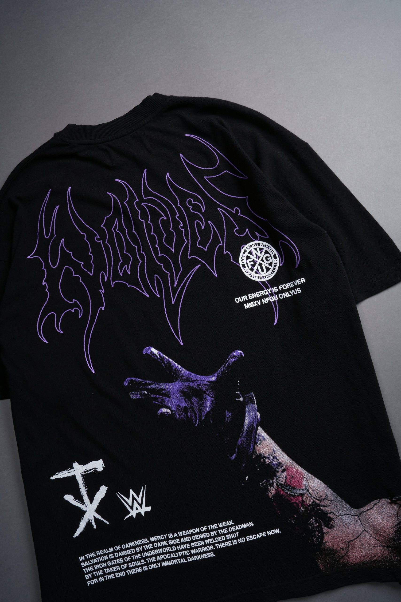 Risen Premium Oversized Tee in Black - Image 8